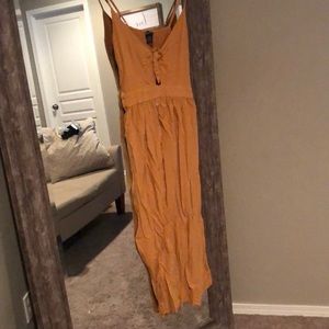 Mustard Yellow Maxi Dress